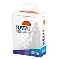 Ultimate Guard Katana Sleeves Standard Size Orange (100) - thumbnail