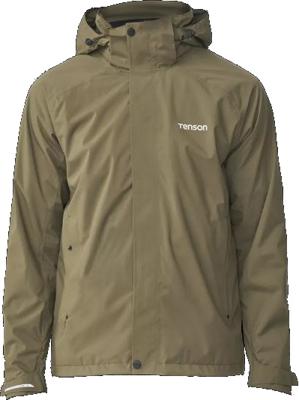 Tenson regenjas Biscaya EVO heren polyester groen Tenson regenjas Biscaya EVO heren polyester groen