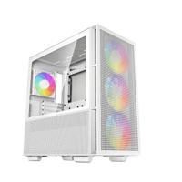 DeepCool CH560 Midi-tower PC-behuizing Wit 4 voorgeïnstalleerde LED-ventilators