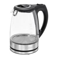 Bomann WKS 6032 G CB Glas Waterkoker 1.7L 2200W RVS/Zwart - thumbnail