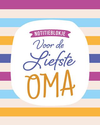 ZNU Notitieblokje Voor de liefste oma ZNU Notitieblokje Voor de liefste oma