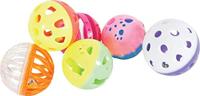 Zolux Kattenballen, verschillende vormen, 4 cm, 10 stuks