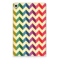 Lenovo Tab M10 Plus (3e generatie) Hippe Hoes Zigzag Multi Color - thumbnail