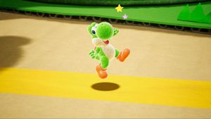 Nintendo Yoshi's Crafted World Standaard Duits, Engels, Vereenvoudigd Chinees, Koreaans, Spaans, Frans, Italiaans, Japans, Nederlands, Russisch Nintendo Switch