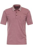 Casa Moda Casual Casual Fit Polo shirt Korte mouw rood