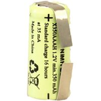 XCell Speciale oplaadbare batterij 1/2 AAA U-soldeerlip NiMH 1.2 V 350 mAh