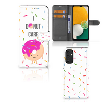 Samsung Galaxy A14 5G Book Cover Donut Roze - thumbnail