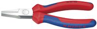 Knipex Platbuigtang zwart geatramenteerd met meer-componentengrepen 160 mm - 2002160 - thumbnail