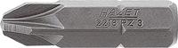 HAZET 2218-PZ2 32 mm Pozidriv Profiel PZ Bit - Meerkleurig