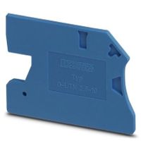 D-UTN 2,5/10  - End/partition plate for terminal block D-UTN 2,5/10