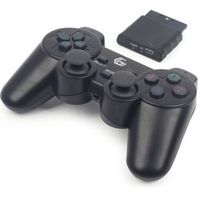 Gembird JPD-WDV-01 Gamepad PC,Playstation 2,Playstation 3 Zwart game controller - thumbnail