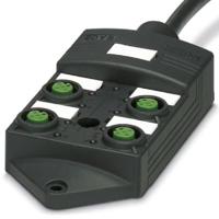 Phoenix Contact SACB-4/ 4- 5,0PUR SCO P 1452398 Passieve sensor/actorbox M12-verdeler met kunstof schroefdraad 1 stuk(s)