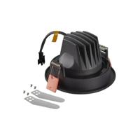 SLV Plafondinbouwlamp NUMINOS® MOVE S / LED-spot, schijnwerper, plafondspot, inbouwlamp, binnenverlichting, 3000 K, 8,6 W, 690 lm, zwart, 40 graden