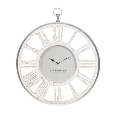 Wandklok Chuck wit 60cm