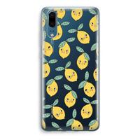 Citroenen: Huawei P20 Transparant Hoesje