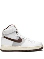 Nike "baskets Air Force 1 High '07 LV8 ""White Light Chocolate""" - Blanc