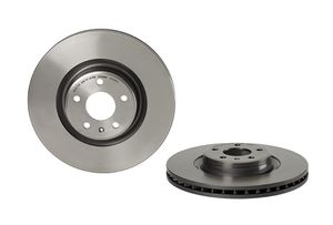 Remschijf COATED DISC LINE BREMBO, Remschijftype: Binnen geventileerd, u.a. für Audi