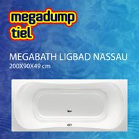 Ligbad Nassau 200X90X49 cm MegaBath - thumbnail