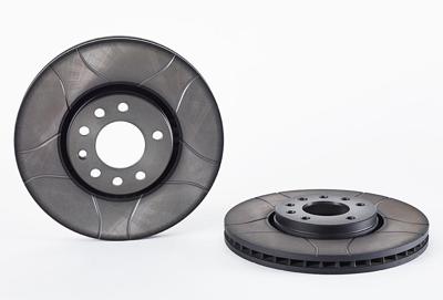 Remschijf BREMBO MAX LINE BREMBO, Remschijftype: Gespleten: , u.a. für Opel, Vauxhall, Saab, Cadillac
