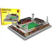 Watford FC 80's Vicarage Road Stadion - 3D Puzzel - thumbnail