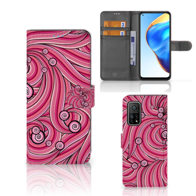 Xiaomi Mi 10T Pro | Mi 10T Hoesje Swirl Pink Xiaomi Mi 10T Pro | Mi 10T Hoesje Swirl Pink