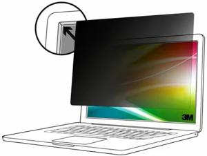 3M Bright Screen Privacy Filter voor 13.3in Volledig Scherm Laptop, 16:9, BP133W9E