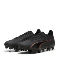 PUMA Ultra Ultimate FG/AG Voetbalschoenen, uniseks, voor volwassenen, Zwart brons, 43 EU