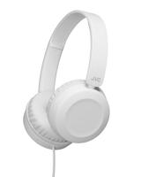 JVC HA-S31M Hoofdtelefoon en microfoon, binaural, hoofdbeugel, wit - hoofdtelefoon en microfoons (bekabeld, hoofdband, binaural, over-ear, 10-26000 Hz, wit)