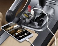 Technaxx FMT900BT FM-transmitter Incl. handsfree-functie, Ingebouwde MP3-speler, Met laadfunctie voor iPhone - thumbnail