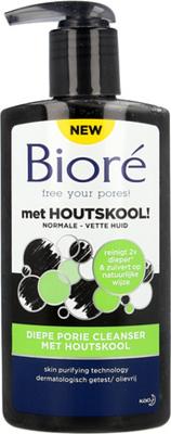 Biore Diepe Porie Cleanser Houtskool (200ml) Biore Diepe Porie Cleanser Houtskool (200ml)