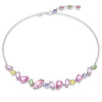 Swarovski 5658398 Ketting Gema zilverkleurig-meerkleurig 38-42 cm