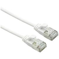 ROLINE U/FTP DataCenter Kabel Cat.7, LSOH, met RJ45 connectoren (500 MHz / Class EA), extra dun, wit, 1,5 m - thumbnail