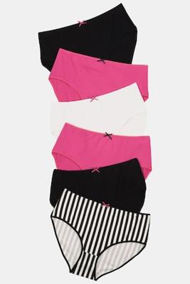 Ulla Popken Slips, set van 6 - Grote Maten