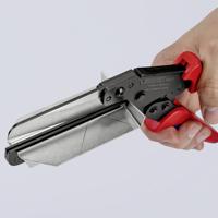 Knipex 95 02 21 95 02 21 Kunststofschaar Geschikt voor (striptechniek) Kabelgoot 4 mm