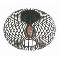 Freelight Plafondlamp Aglio Ø 40 cm zwart