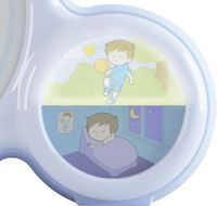 Kid Sleep Clock wekker blauw - thumbnail