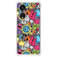 OPPO A98 Anti Shock Bumper Case Punk Rock - thumbnail