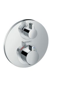 Hansgrohe Ecostat S afbouwdeel Inbouwthermostaat met Stop- en Omstelkraan Chroom