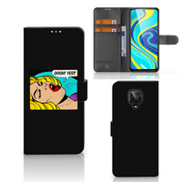 Xiaomi Redmi Note 9 Pro | Note 9S Wallet Case met Pasjes Popart Oh Yes