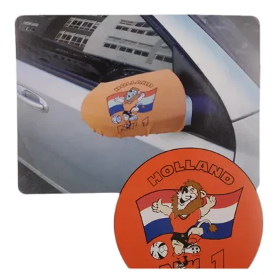 Nederlands Elftal autospiegel hoesjes - 1 set