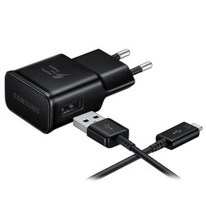 Samsung Fast USB-C Reislader EP-TA200EBE / EP-TA20EB - Bulk - Zwart