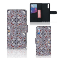 Huawei P20 Bookcase Flower Tiles - thumbnail