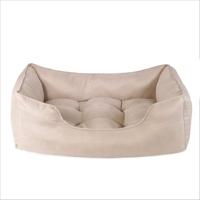 Rosewood Dunne keperstof, knuffelbed, maat klein, voor honden en katten, beige