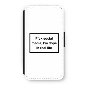 I'm dope: iPhone XS Flip Hoesje