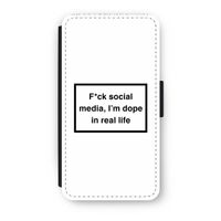 I'm dope: iPhone XS Flip Hoesje - thumbnail