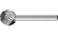 PFERD 22420826 Freesstift Bol Lengte 54 mm Afmeting, Ø 16 mm Werklengte 14 mm Schachtdiameter 6 mm - thumbnail