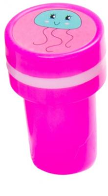 LG-Imports stempel kwal meisjes 4 x 2,5 cm roze