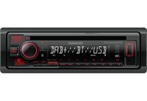 Kenwood KDCBT450DAB Autoradio enkel DIN Aansluiting voor stuurbediening