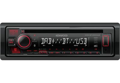 Kenwood KDCBT450DAB Autoradio enkel DIN Aansluiting voor stuurbediening