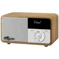 Sangean DDR-7X Radio DAB+, VHF (FM) AUX, Bluetooth Toetsvergrendeling, Oplaadbaar Hout (licht) - thumbnail